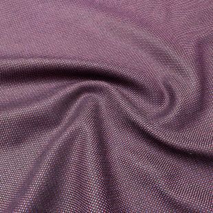Purple and Red Fine Check Wool Seating Fabric