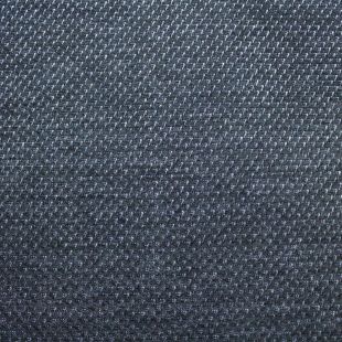 Navy Twill Shimmer Chenille Upholstery Furnishing Fabric