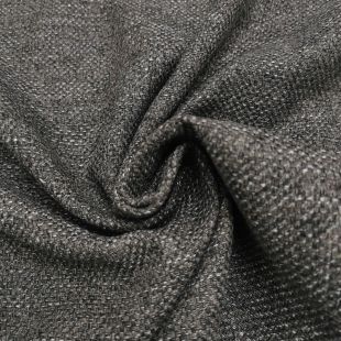 Elm Slate Basketweave Upholstery Furnishing Fabric
