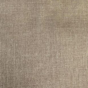 Sand Linen Look Plastic Backed Upholstery Furnishing Fabric