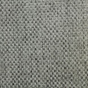 Silver Shimer Basketweave Chenille Upholstery Fabric