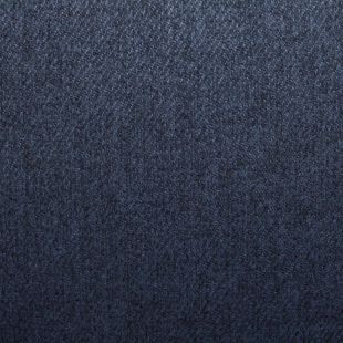 Navy Blue Faux Wool Curtains Soft Furnishing Fabric