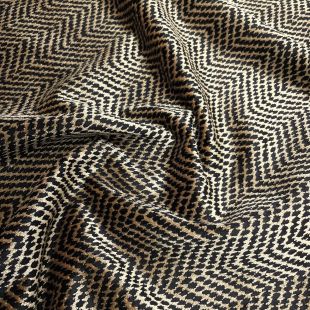 Buchanan Soiree Dotted Chevron Upholstery Furnishing Fabric
