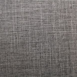 5.1 Metre Roll - Grey Slubbed Textured Linen Upholstery Fabric