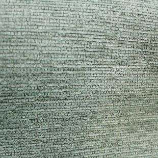 9 Metre Roll  - Duck Egg Plain Slubbed Chenille Fabric
