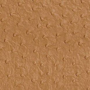 Ostrich Skin Faux Leather Upholstery Fabric - Beige