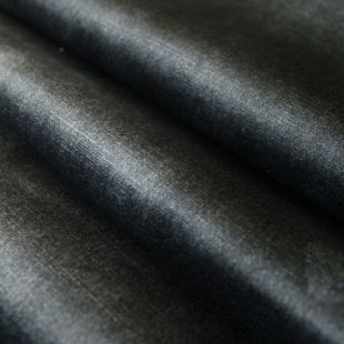 Striped Grey Velvet Upholstery Furnishing Fabric