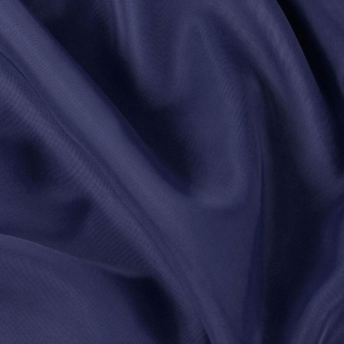 3 MTR Navy Blue Sparkling Crystal Organza Fabric Sheer Voile Wedding 114cm Wide 