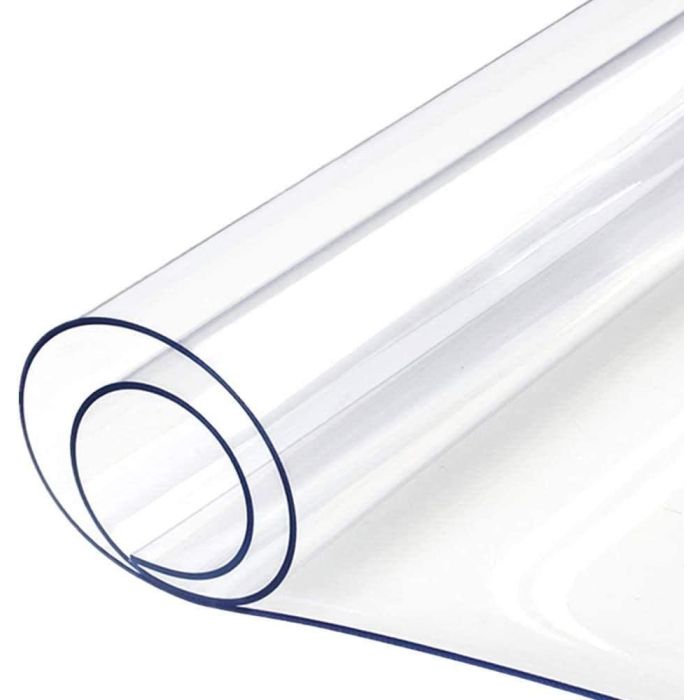 0 75mm Super Thick Clear Pvc Sheeting, Clear Plastic Vinyl Patio Curtains Uk