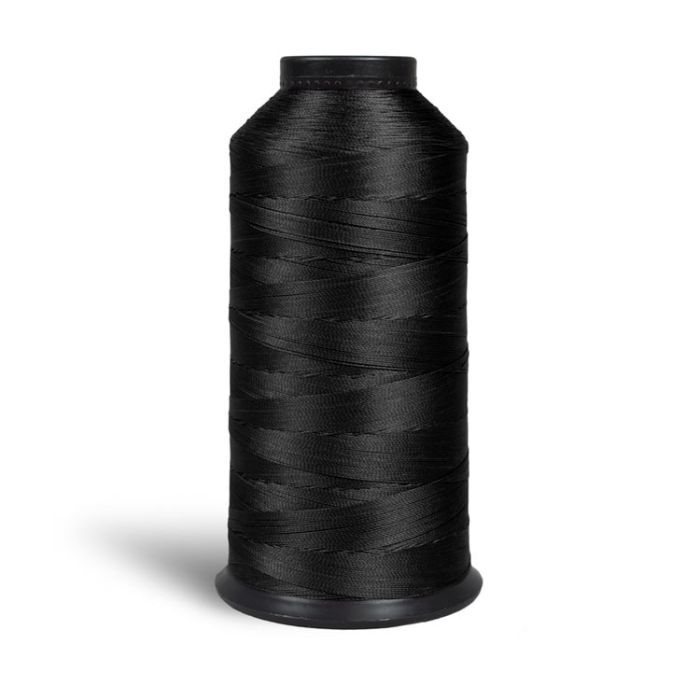 Ms Fenda 1800 Yard Elastic Nylon Sewing Thread for Wig Makers (Black)