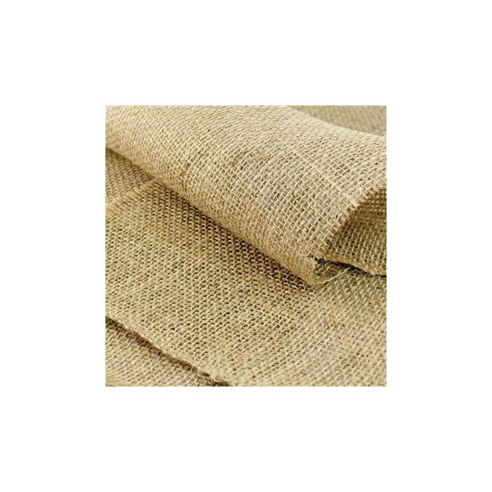 1m Wide x 50m 10oz Hessian Fabric Frost Protection Construction Grade Jute 