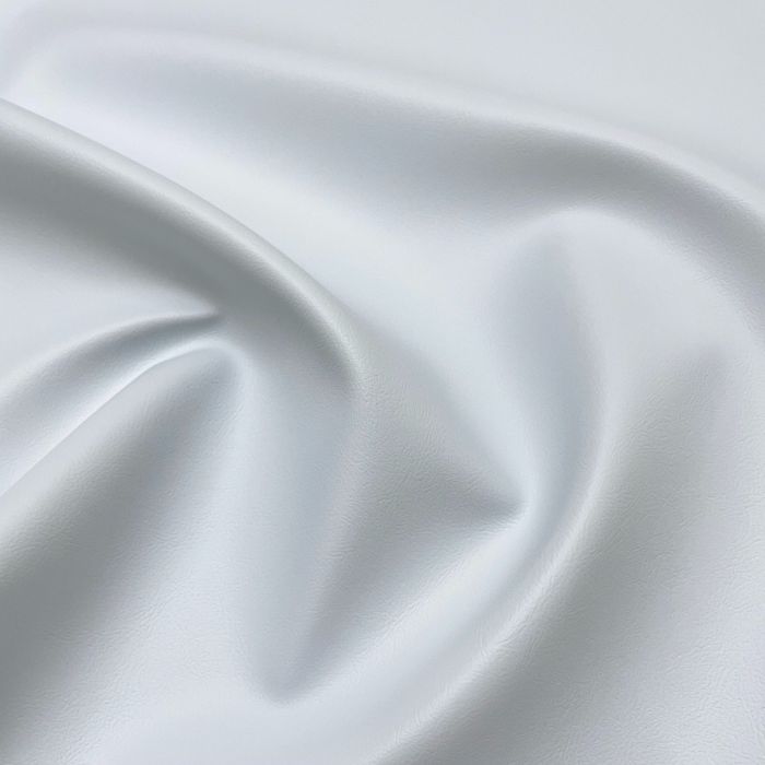 DURANGO WHITE Faux Leather Upholstery Vinyl Fabric