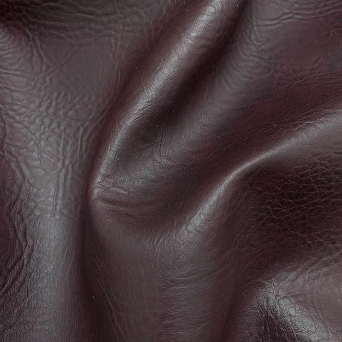 Stof France Ekokuir Brilliant Metallic Brown Faux Leather Vinyl Fabric