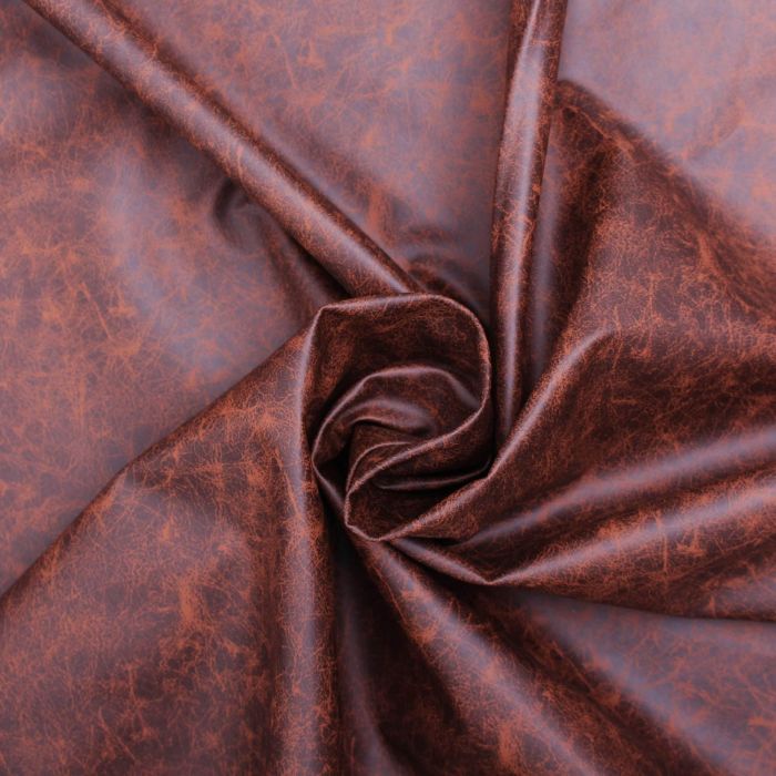 Faux Leather Leatherette Fabric, Brown Leather Fabric