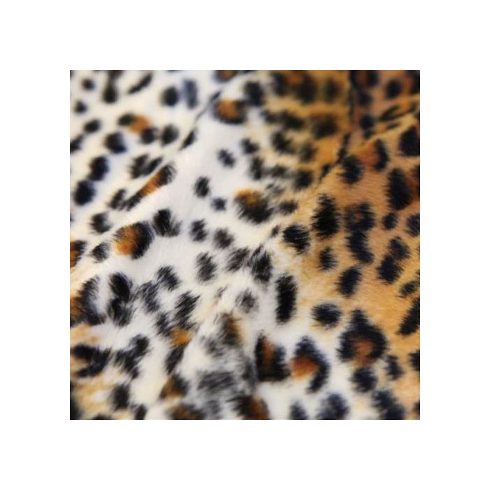 Buy Cheetah Print Fabric  Faux Fur Leopard Print Fabric