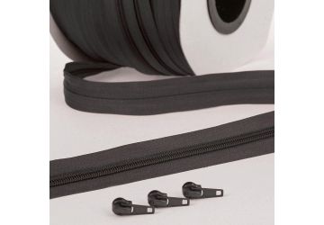Continuous No 3 Zips with Sliders