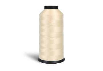 Bonded Nylon 60s Sewing Thread 1000m - Raw White