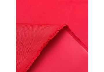Water Repellent Outdoor Canvas Fabric - Red