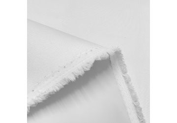 Water Repellent Outdoor Canvas Fabric - White