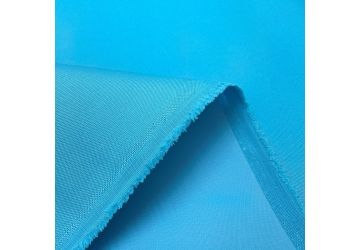 Water Repellent Outdoor Canvas Fabric - Turquoise