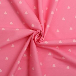 Pink Harlequin 100% Cotton Cushion Curtain Fabric