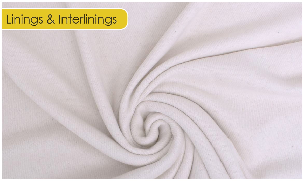 curtain linings and interlinings